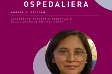 Aurora D. Gacusan, Assistente Tecnica e Segretaria della Delegazione di Filippine offre la sua testimonianza