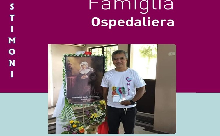 Famiglia Ospedaliera: la testimonianza di Godfrey Berdin Dasmariñas